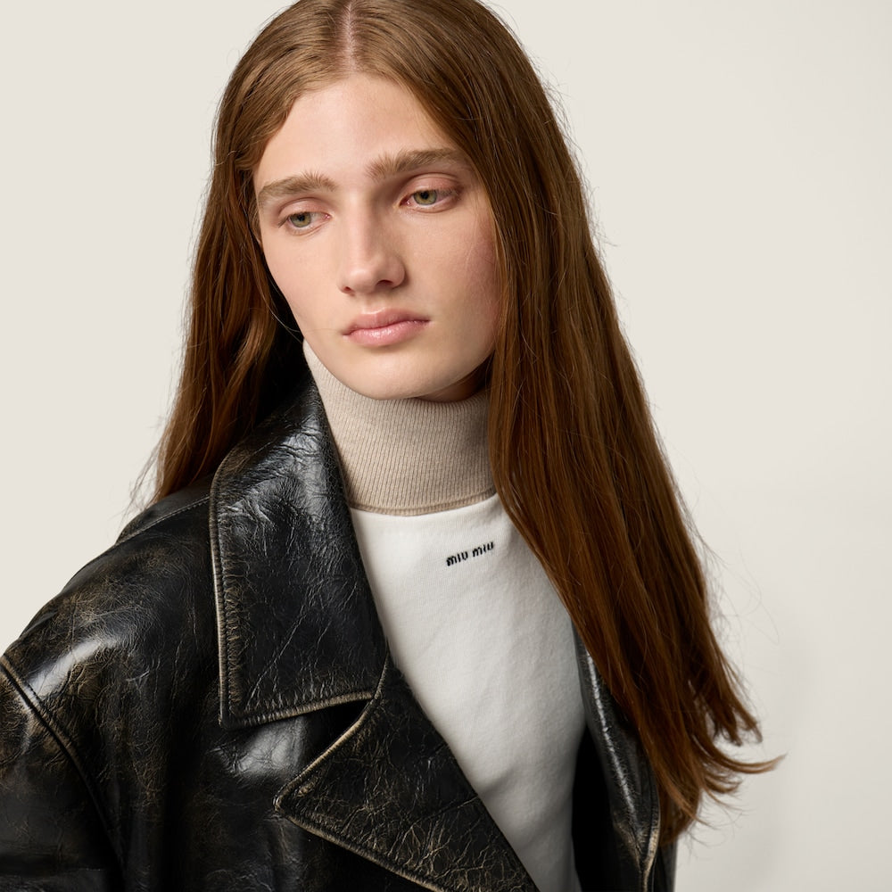 Miu Miu bavlněné úpletové tílko