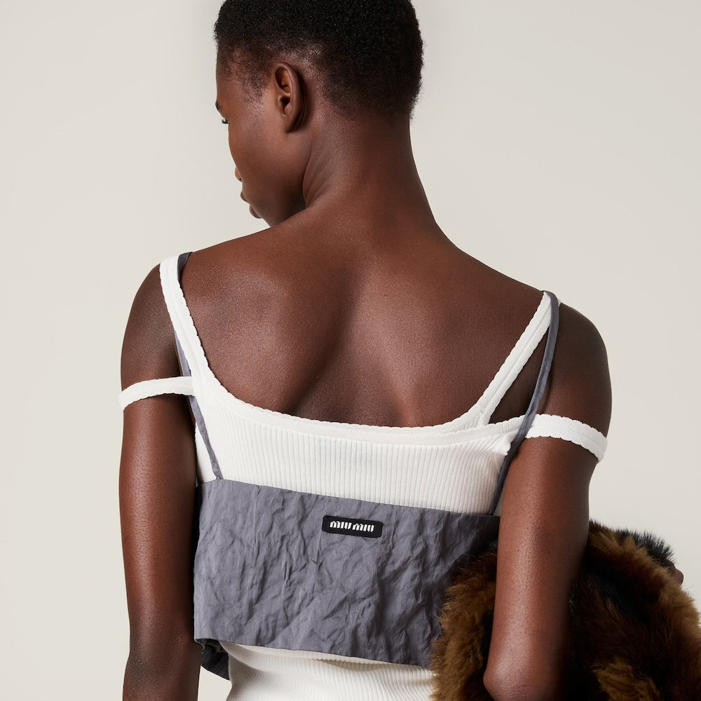 Miu Miu Duchesse top