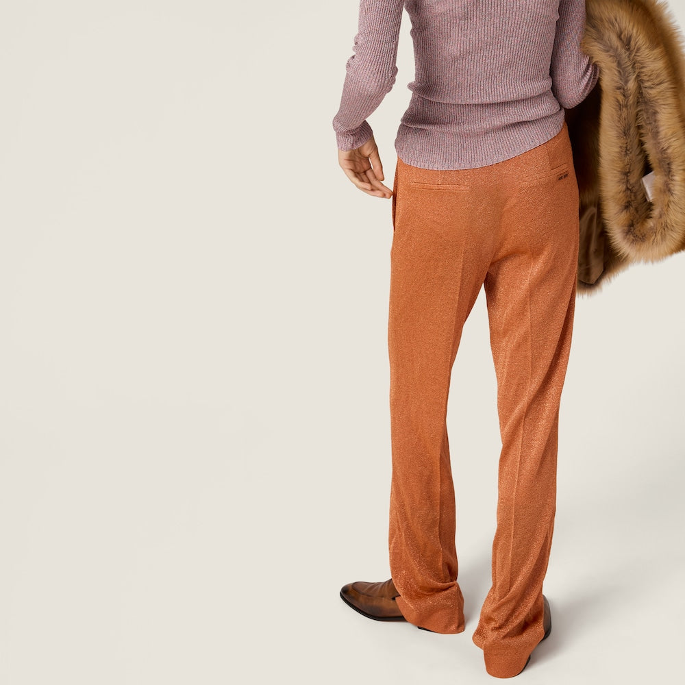 Miu Miu Lurex kalhoty