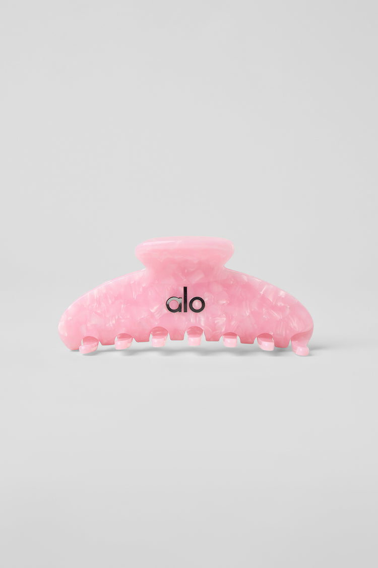 Alo Yoga 90's Claw Clip - Pink Bubble Bath