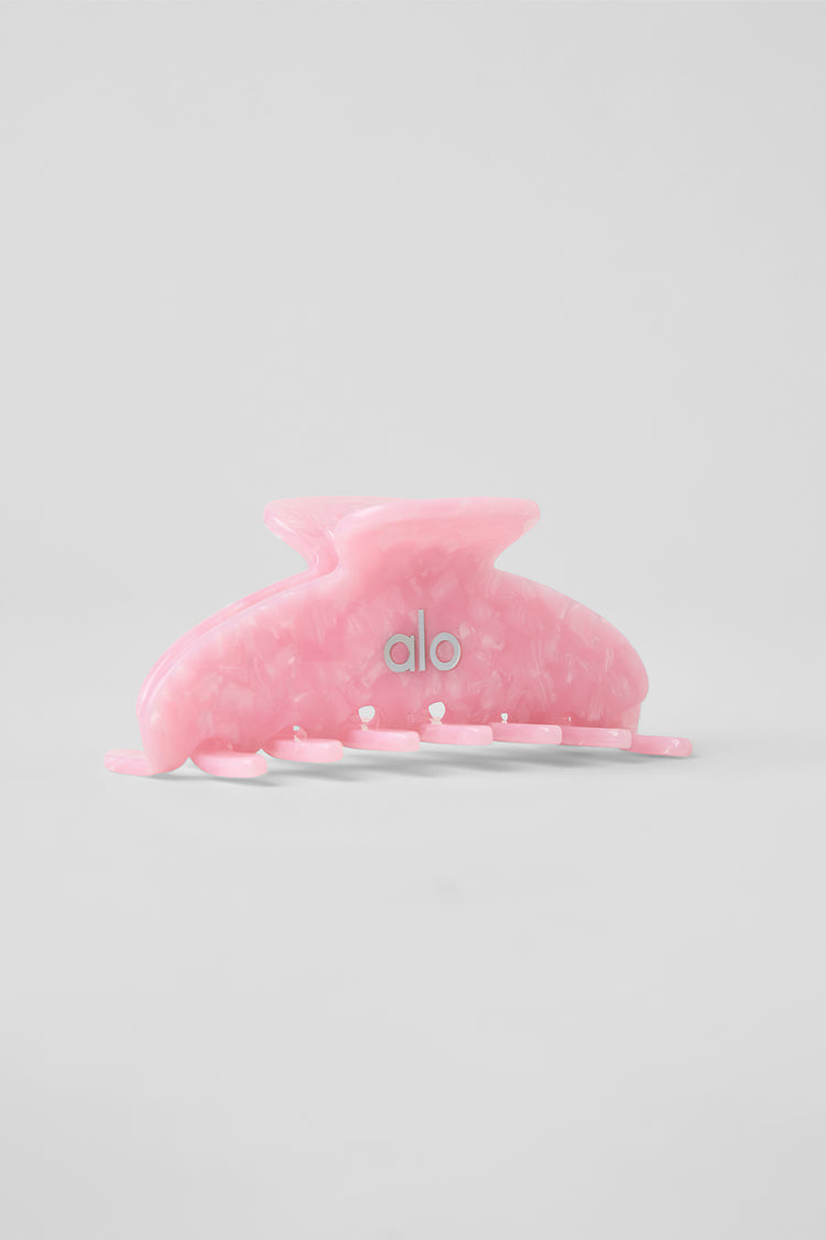Alo Yoga 90's Claw Clip - Pink Bubble Bath