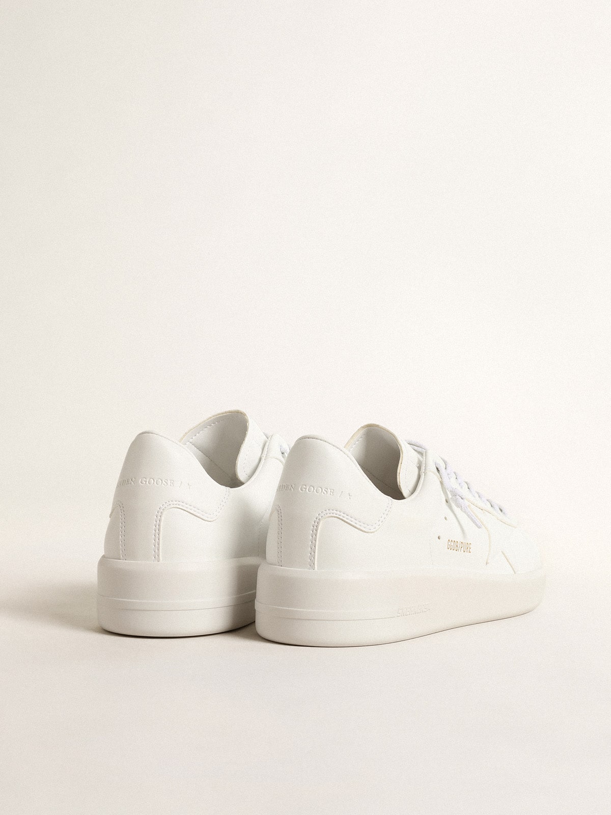 Golden Goose pánské biozaložené Purestar s bílou hvězdou a patním poutkem