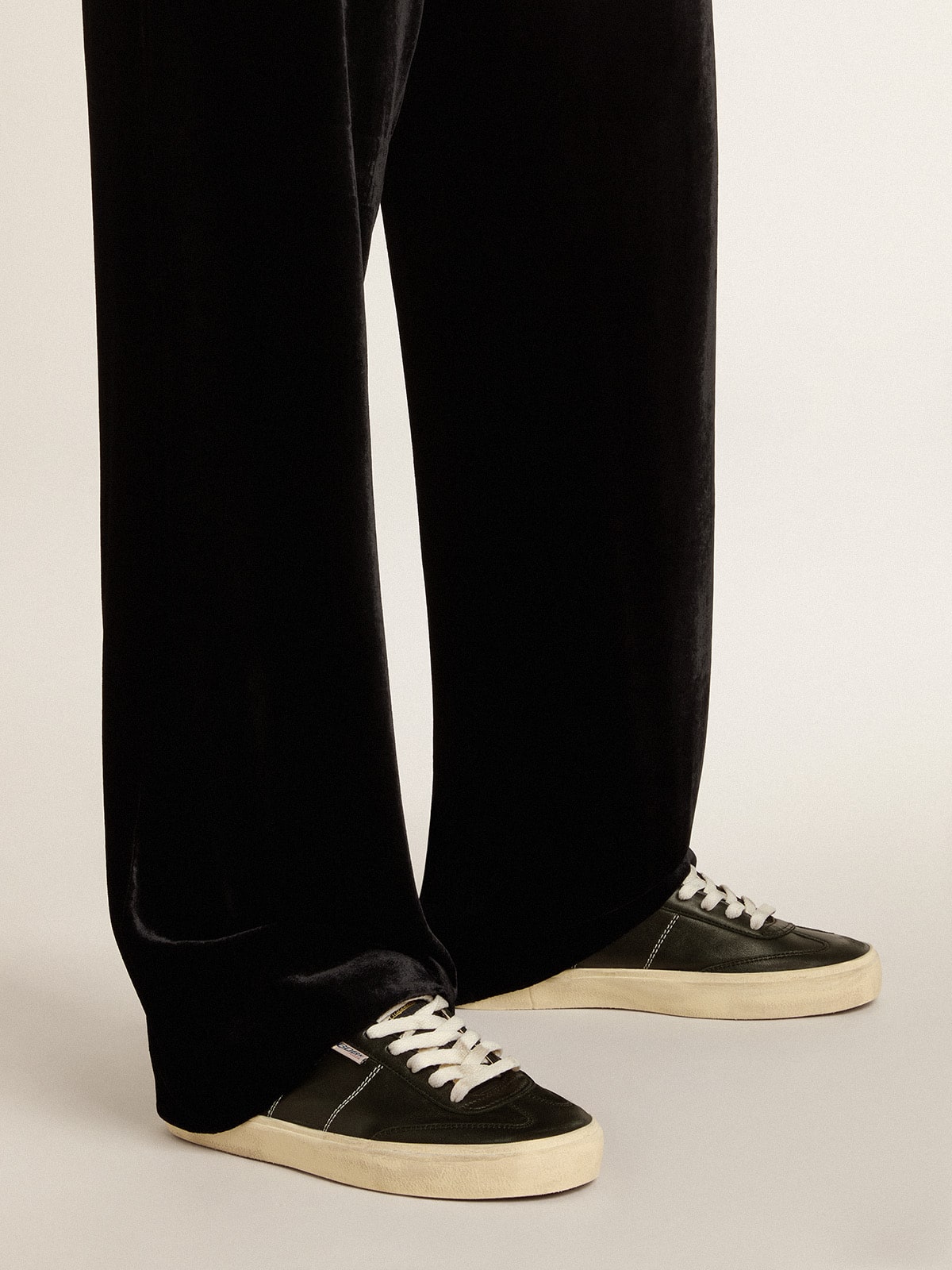 Golden Goose Pánské Soul Star v černé nappa z bio materiálu