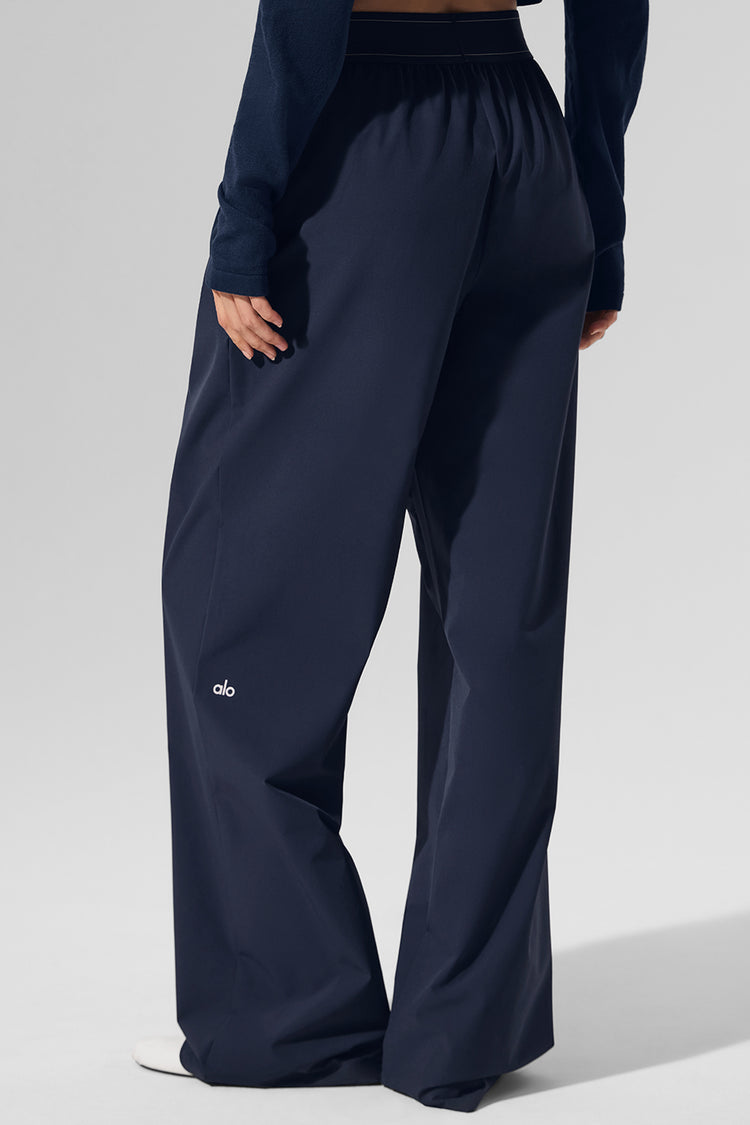 Alo Yoga Suit Up Trouser (Long) - námořnická modrá