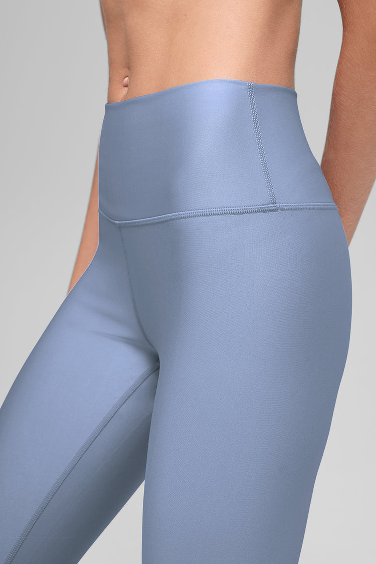Alo Yoga 7/8 legíny Airlift s vysokým pasem - Winter Frost