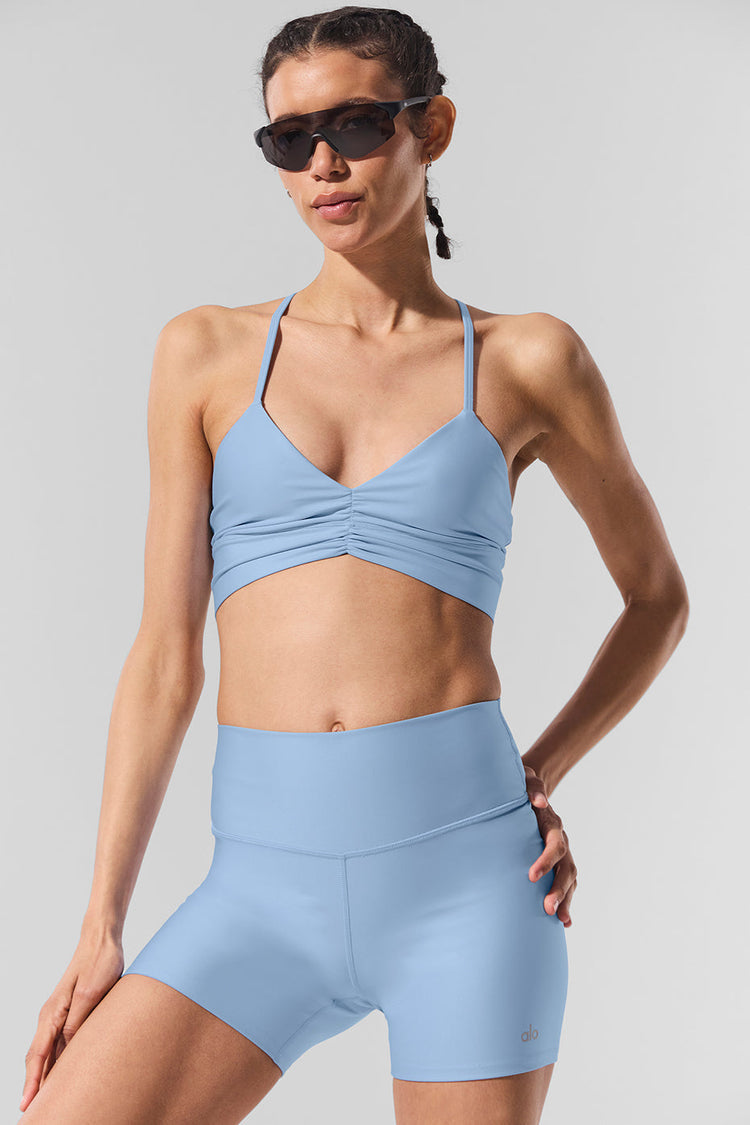 Alo Yoga 5" Airlift Energy Short - mušlově modrá