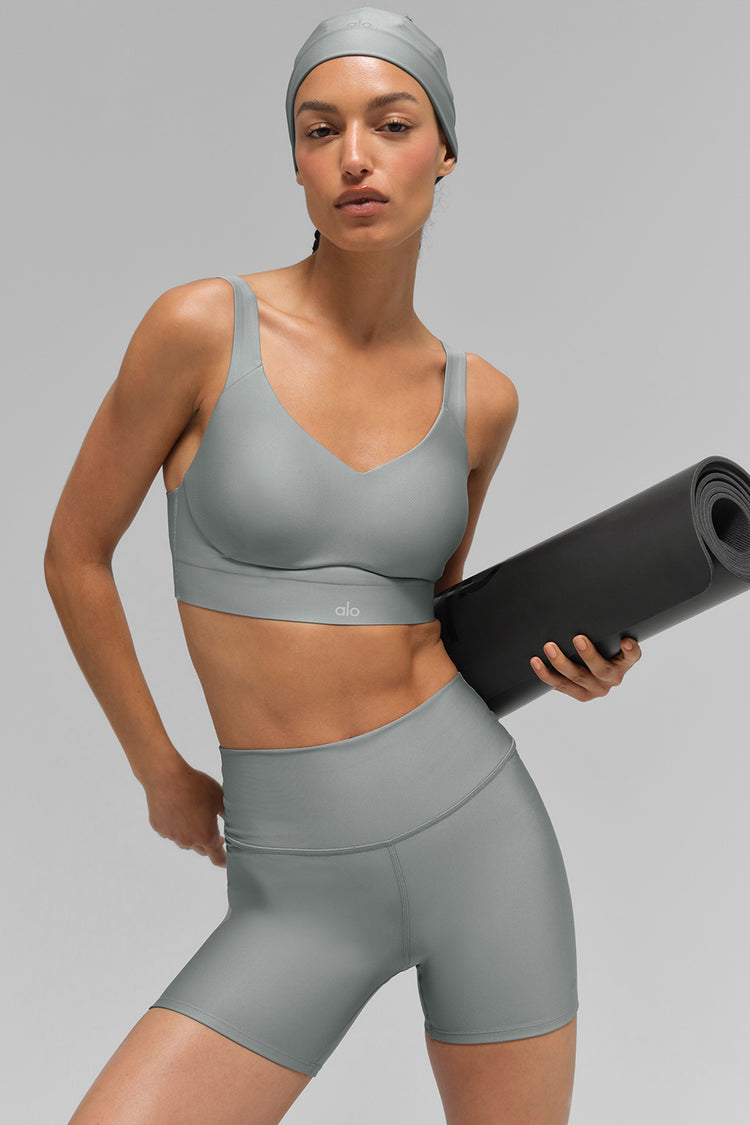 Alo Yoga 5" Airlift Energy Short - lunární šedá