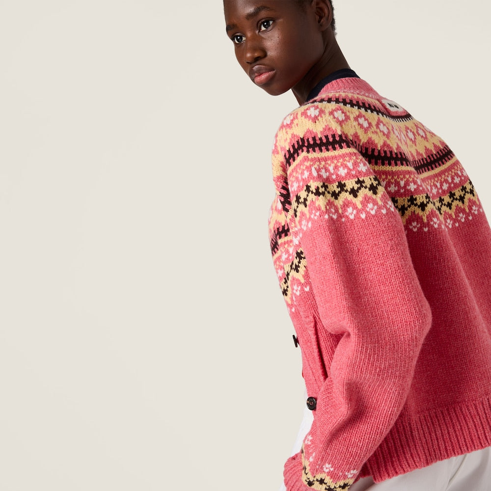 Miu Miu vlněný kardigan